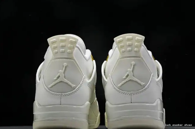 Rep LUCY Gold Metallic AQ9129-170 Jordan Retro 4 0423